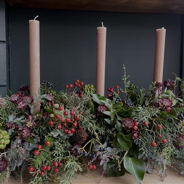 Christmas Table Decoration Workshop at ete Westbourne