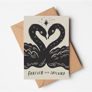 lovebirds Romantic Card