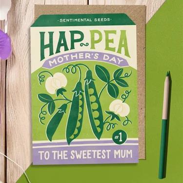 Ha Pea Vintage Card