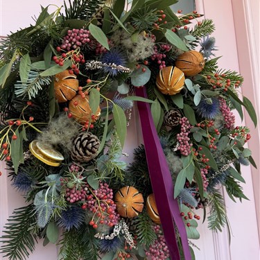 Christmas Wreath Workshop - The Goat Broadstone, Wed 2nd December 2026